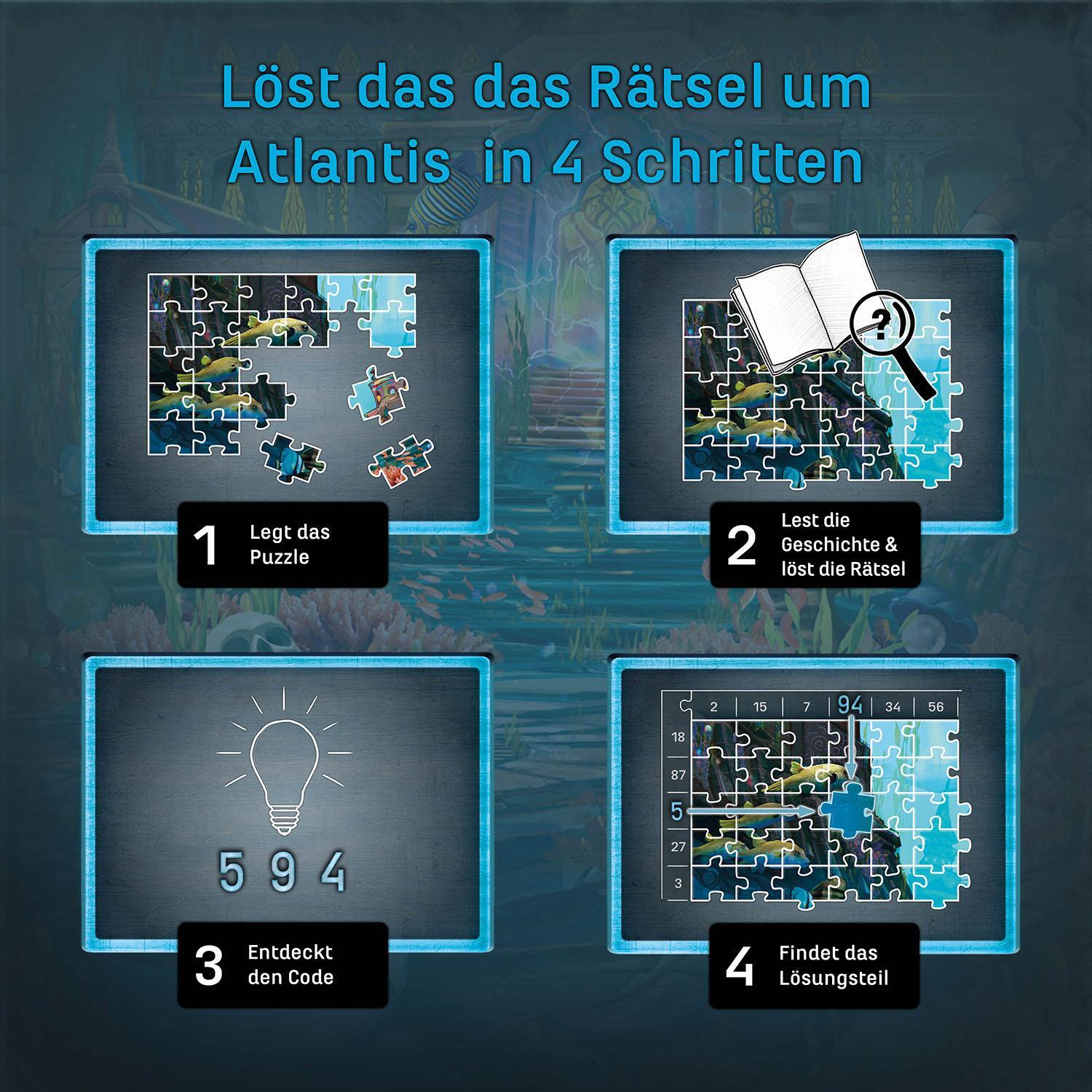 Bild: 4002051683962 | EXIT® - Das Puzzle: Der Schlüssel von Atlantis | Spiel | Brand (u. a.)