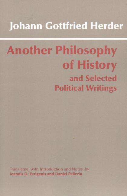 Cover: 9780872207158 | Another Philosophy of History and Selected Political Writings | Herder