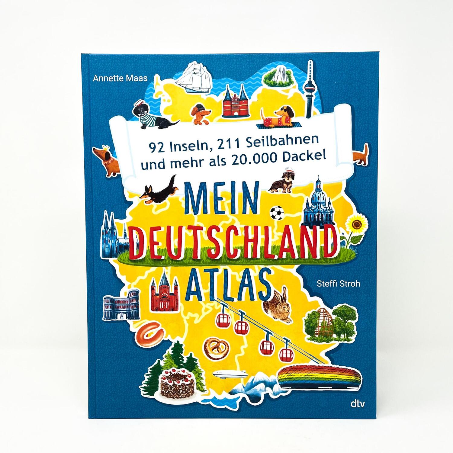 Bild: 9783423763813 | Mein Deutschlandatlas - 92 Inseln, 211 Seilbahnen und mehr als...