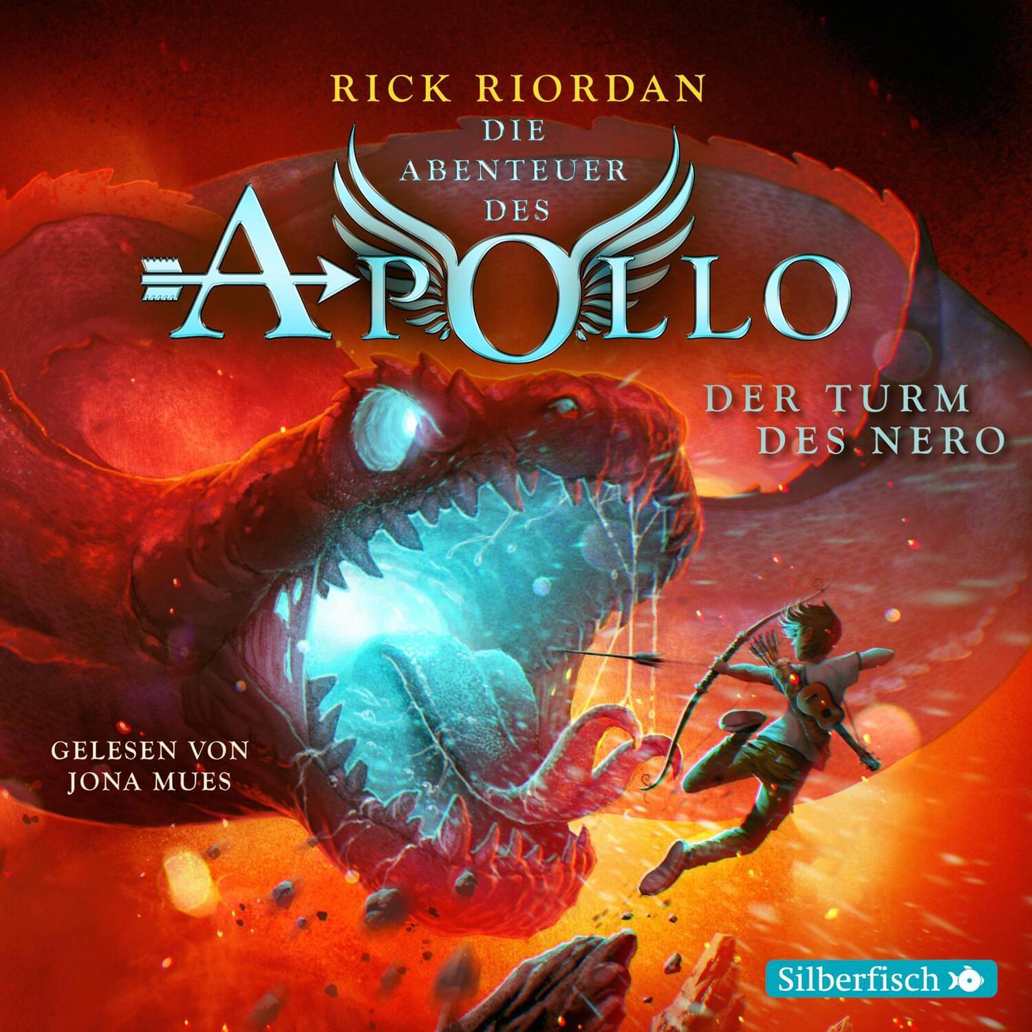 Cover: 9783745602708 | Die Abenteuer des Apollo 5: Der Turm des Nero | Rick Riordan | CD