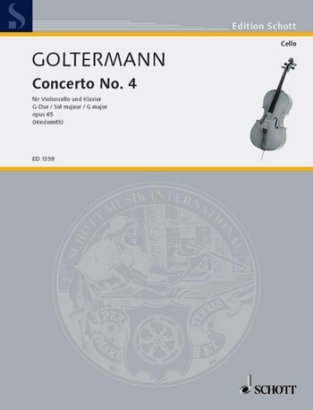 Cover: 9790001033022 | Concerto | Georg Goltermann | Buch | 32 S. | Deutsch | 1984