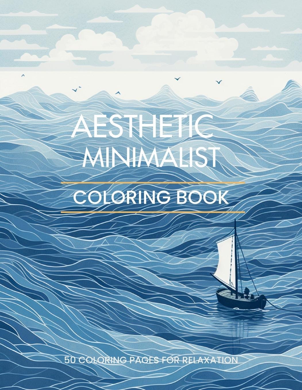 Cover: 9781923108172 | Aesthetic Minimalist Coloring Book | Upgraded Books | Taschenbuch