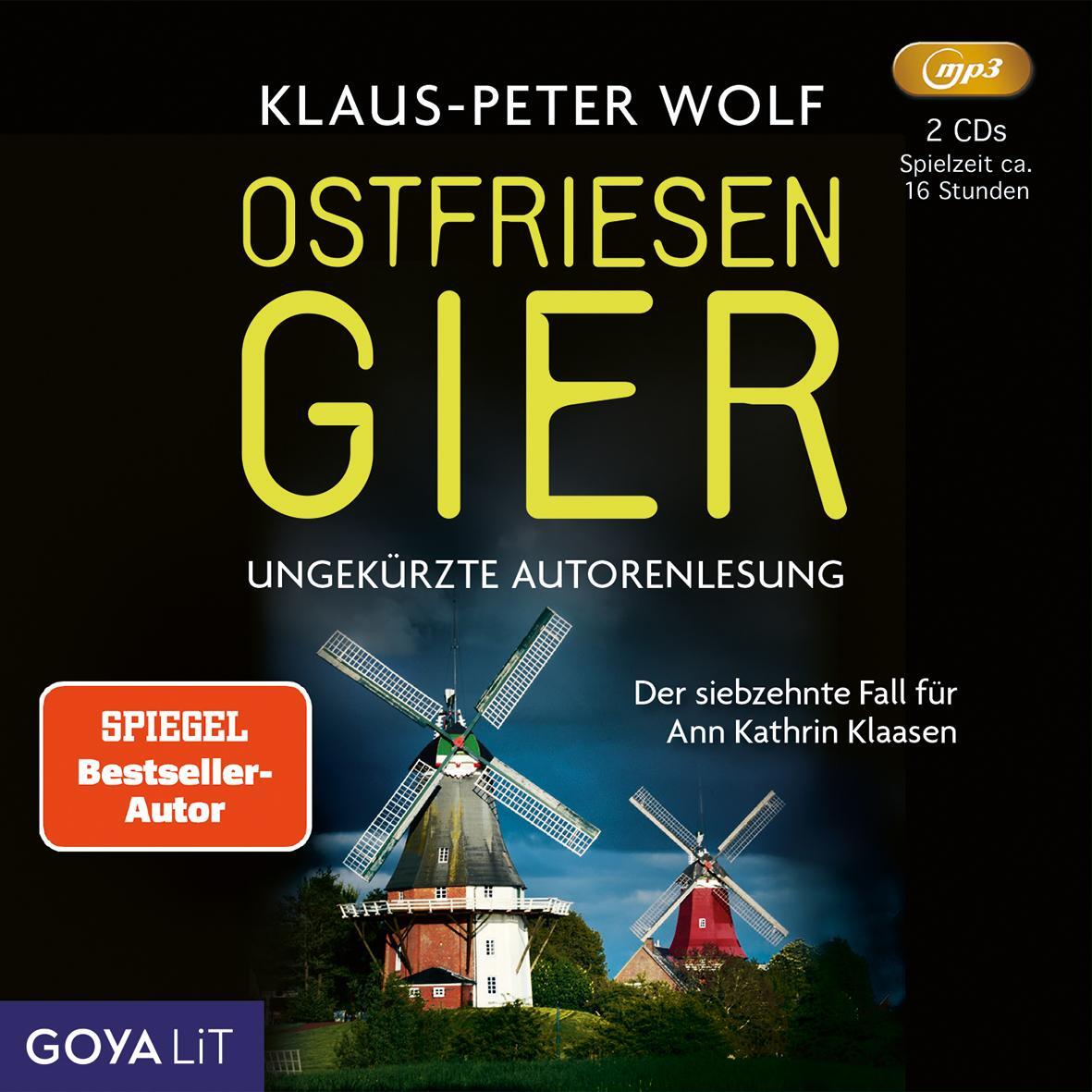Cover: 9783833745461 | Ostfriesengier | Klaus-Peter Wolf | MP3 | 1 CD | Deutsch | 2023