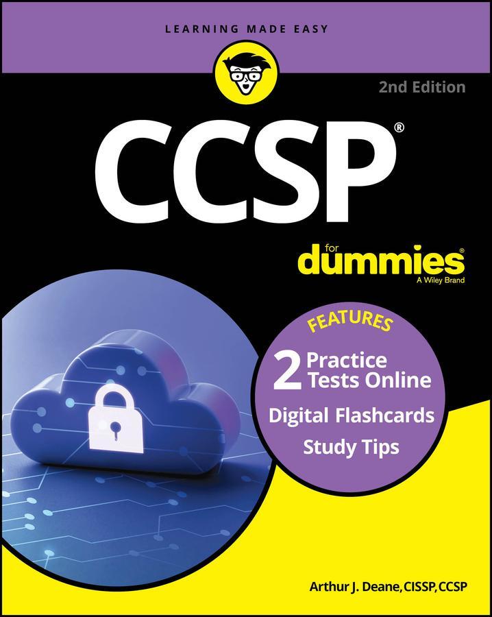 Cover: 9781394212811 | CCSP For Dummies | Book + 2 Practice Tests + 100 Flashcards Online