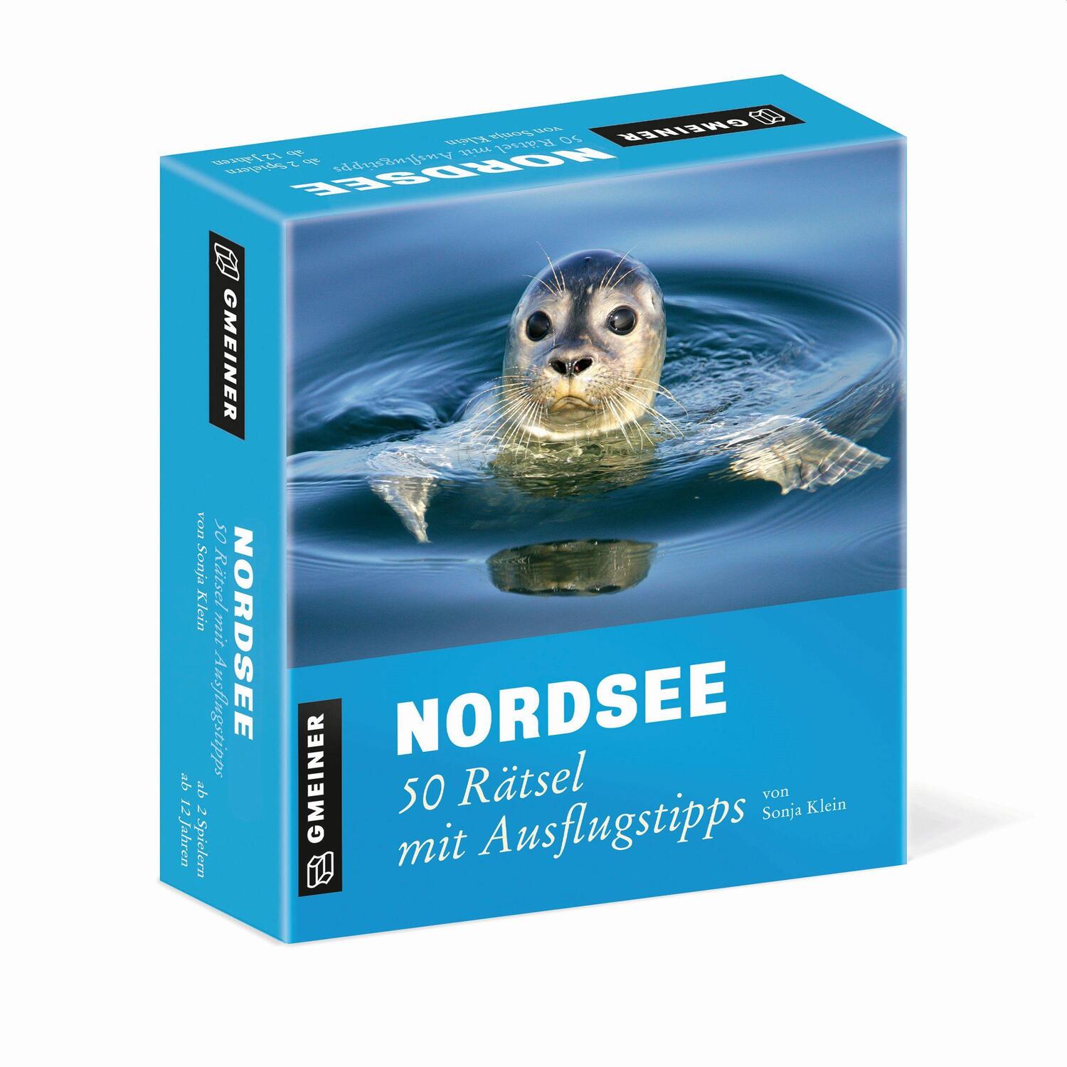 Cover: 9783839201657 | Nordsee - 50 Rätsel mit Ausflugstipps | Sonja Klein | Taschenbuch