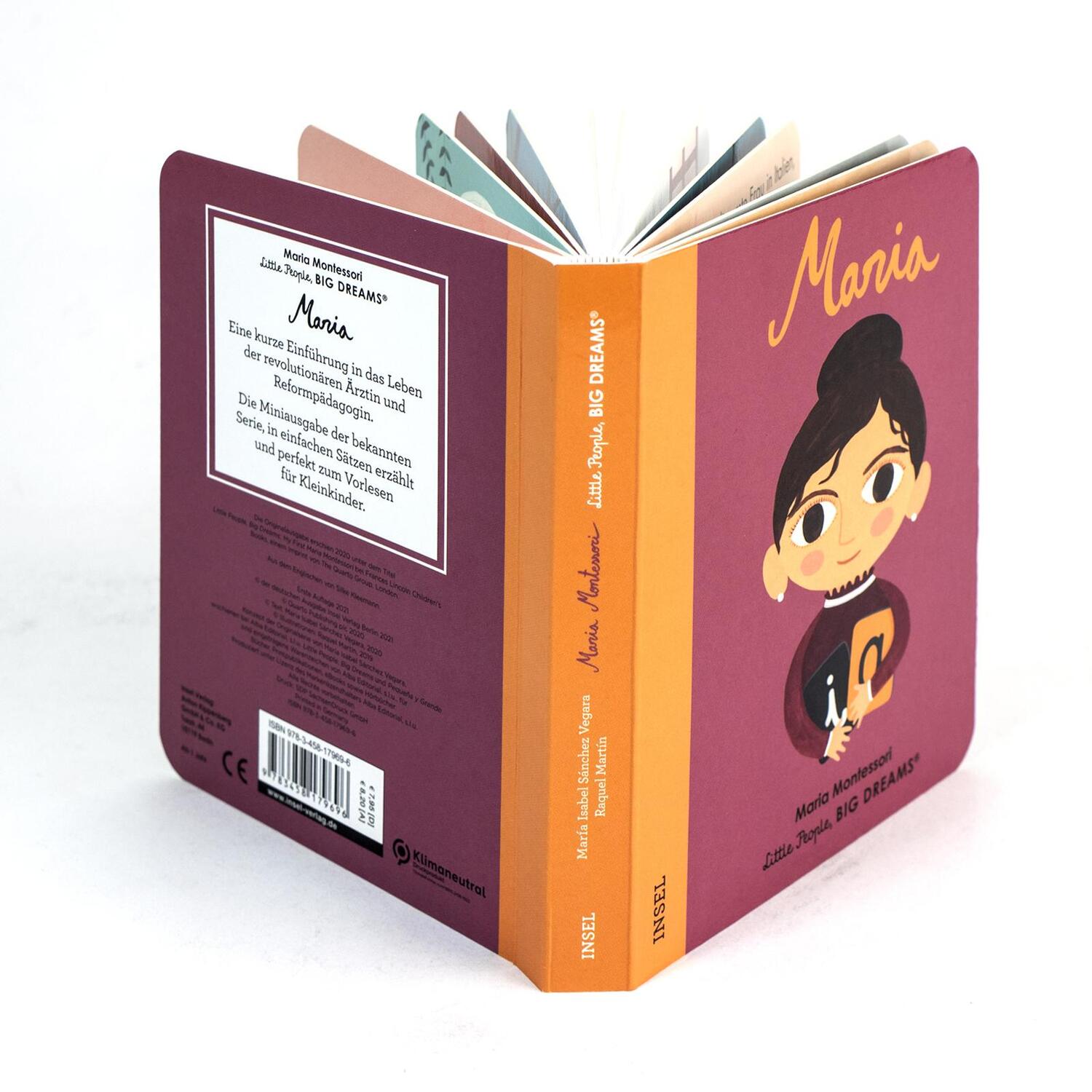 Bild: 9783458179696 | Maria Montessori | Little People, Big Dreams. Mini | Vegara | Buch