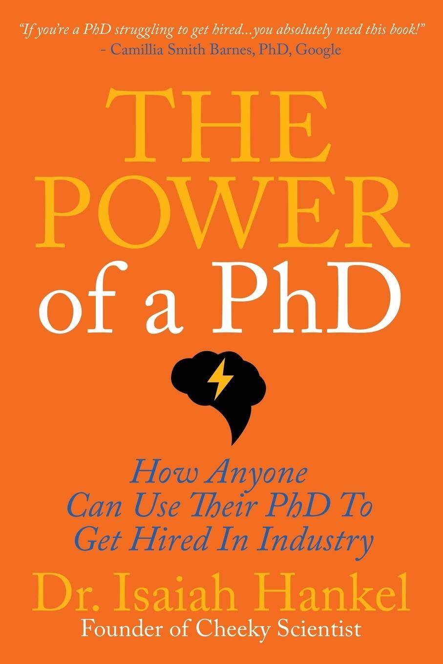 Cover: 9781631958465 | The Power of a PhD | Isaiah Hankel | Taschenbuch | Paperback | 2022