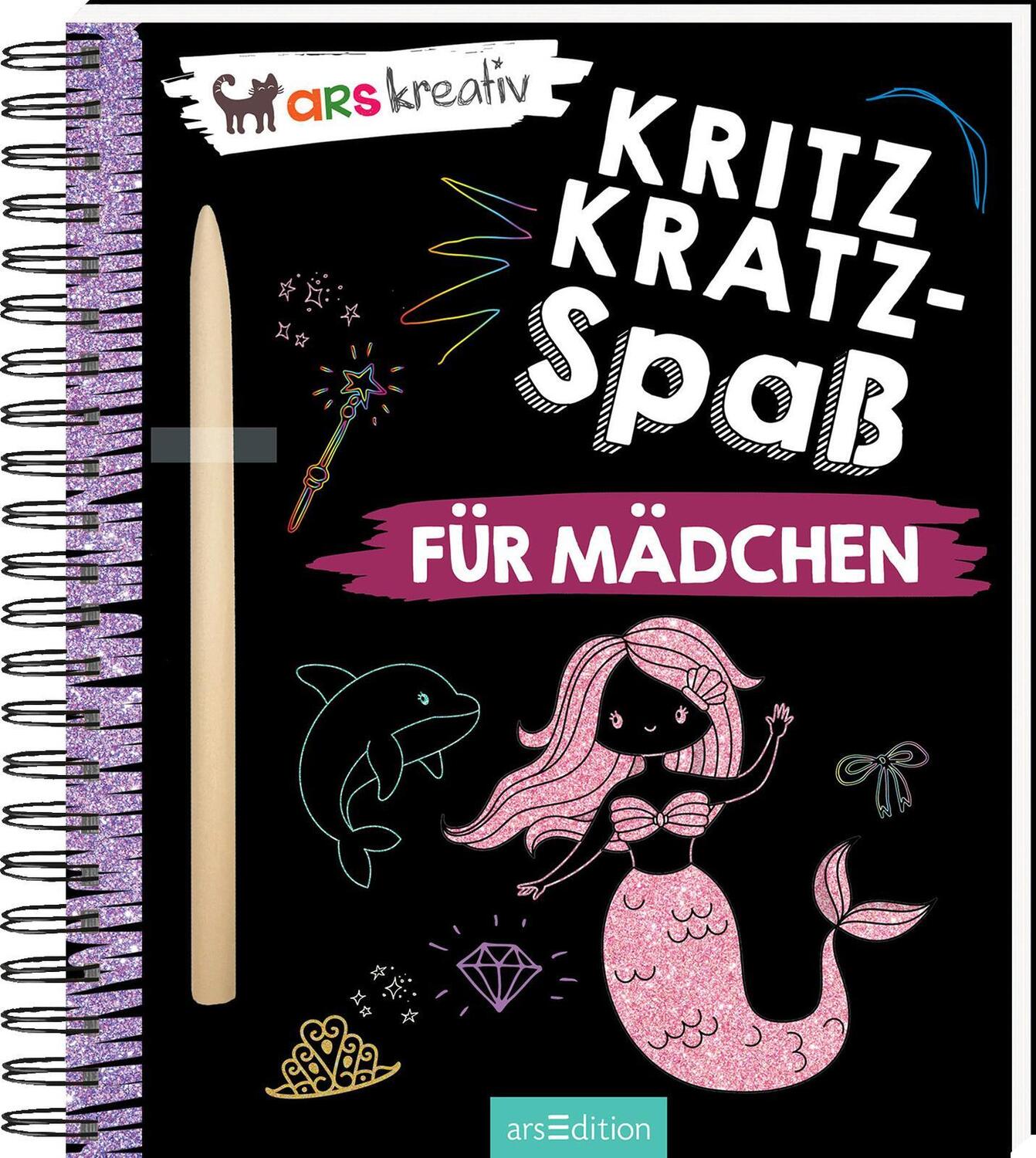 Cover: 9783845841861 | Kritzkratz-Spaß - Für Mädchen | Taschenbuch | 36 S. | Deutsch | 2021