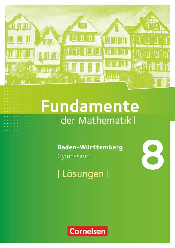 Cover: 9783060403820 | Fundamente der Mathematik 8. Schuljahr - Baden-Württemberg -...
