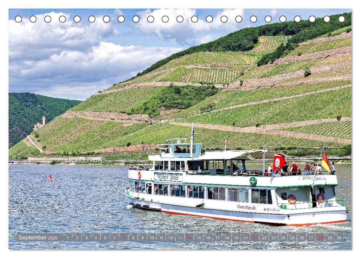 Bild: 9783435462438 | Rüdesheim - Rhein, Riesling, Romantik (Tischkalender 2025 DIN A5...