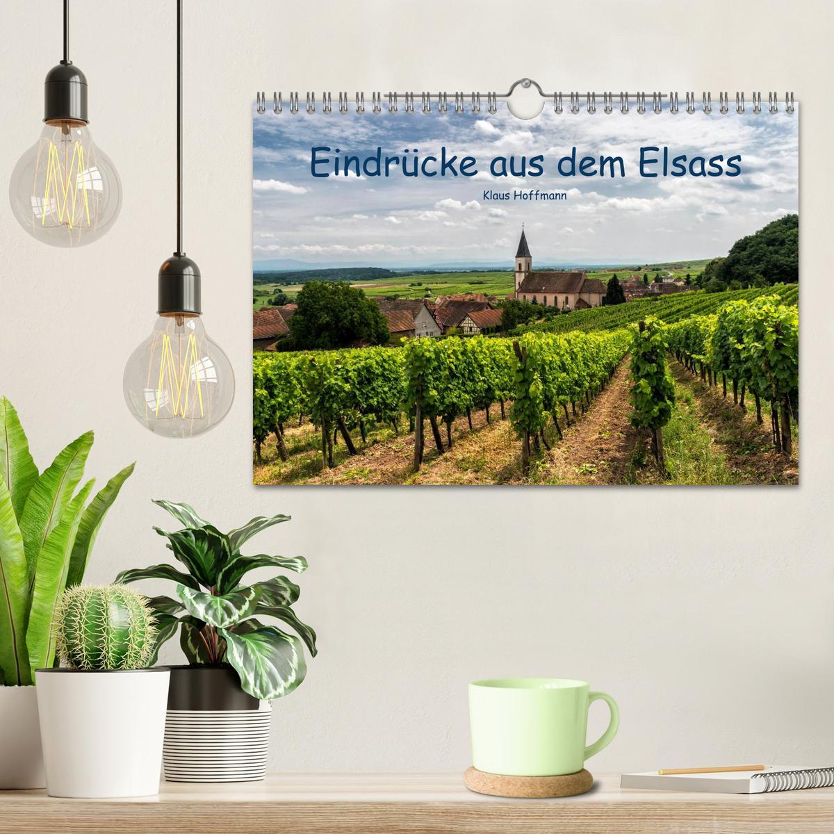 Bild: 9783435595631 | Eindrücke aus dem Elsass (Wandkalender 2025 DIN A4 quer), CALVENDO...