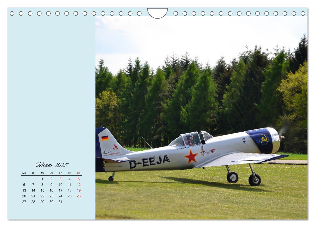 Bild: 9783435234776 | Sportliche Kunstflieger (Wandkalender 2025 DIN A4 quer), CALVENDO...