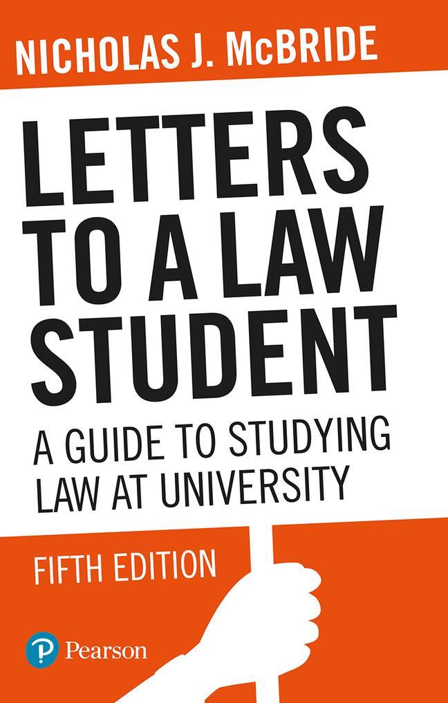 Cover: 9781292375304 | Letters to a Law Student | Nicholas Mcbride | Taschenbuch | Englisch