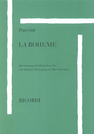 Cover: 9790204220090 | La Boheme | Giacomo Puccini | Buch | Ricordi Berlin