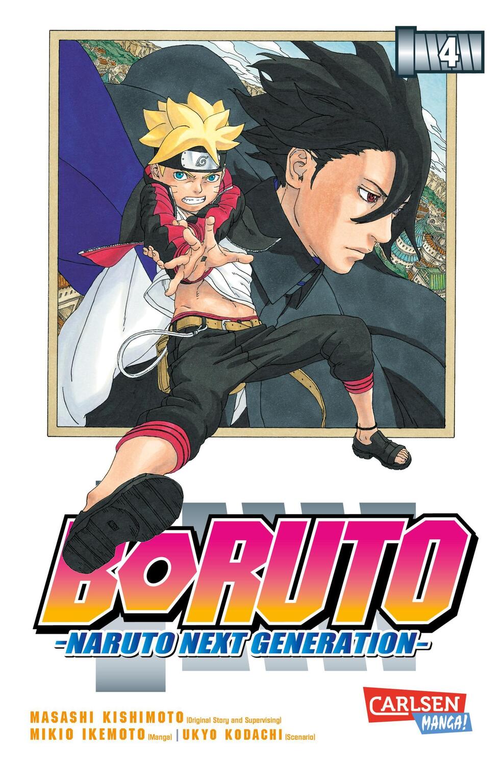 Cover: 9783551775559 | Boruto - Naruto the next Generation 4 | Masashi Kishimoto (u. a.)