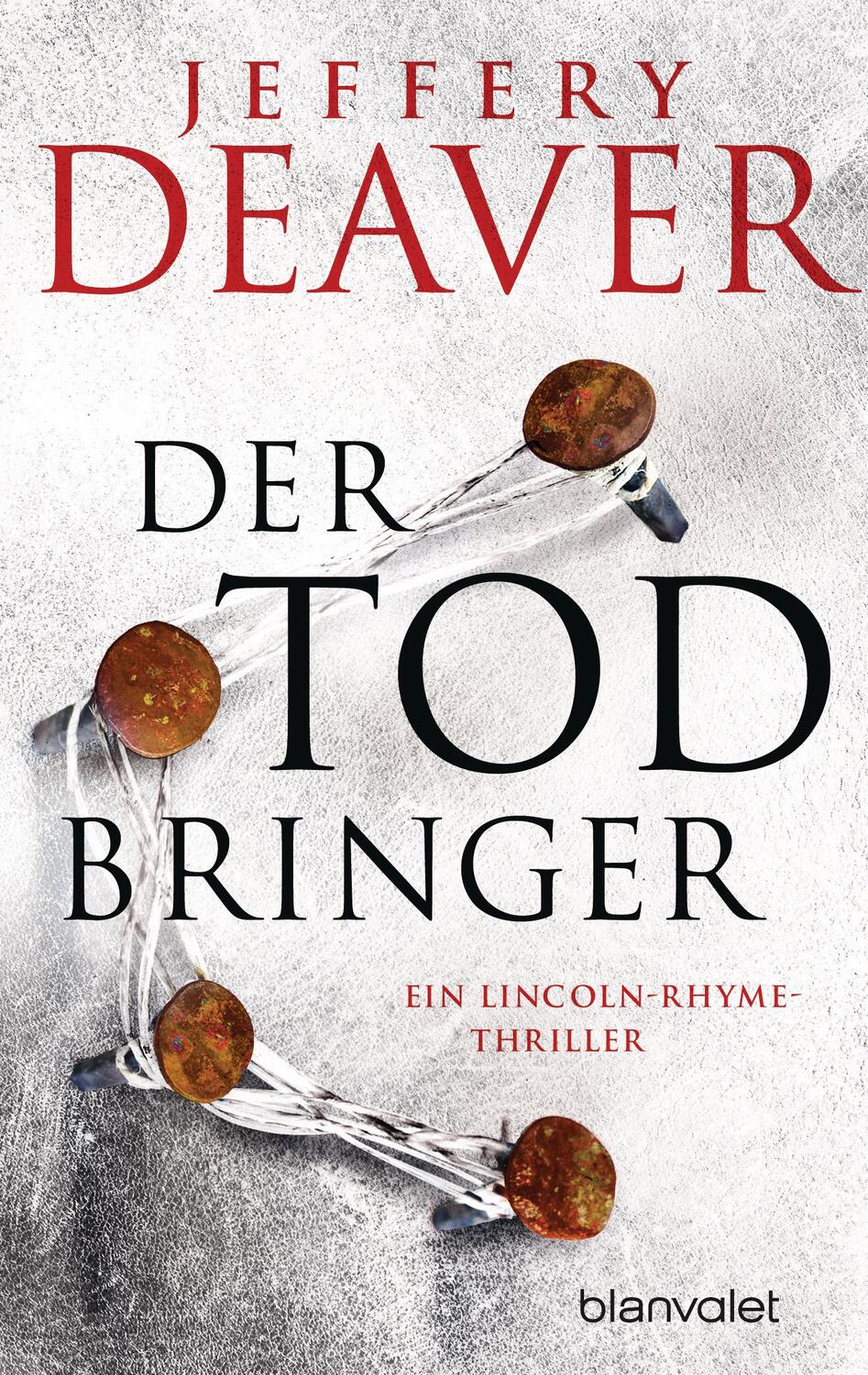 Cover: 9783734109478 | Der Todbringer | Ein Lincoln-Rhyme-Thriller | Jeffery Deaver | Buch