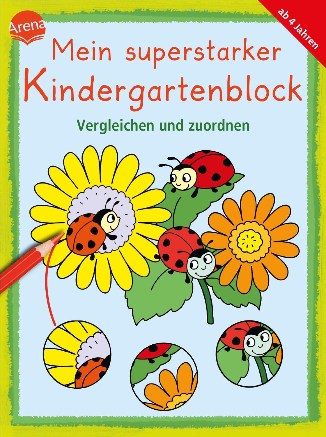 Cover: 9783401719337 | Mein superstarker Kindergartenblock. Vergleichen und Zuordnen | Buch