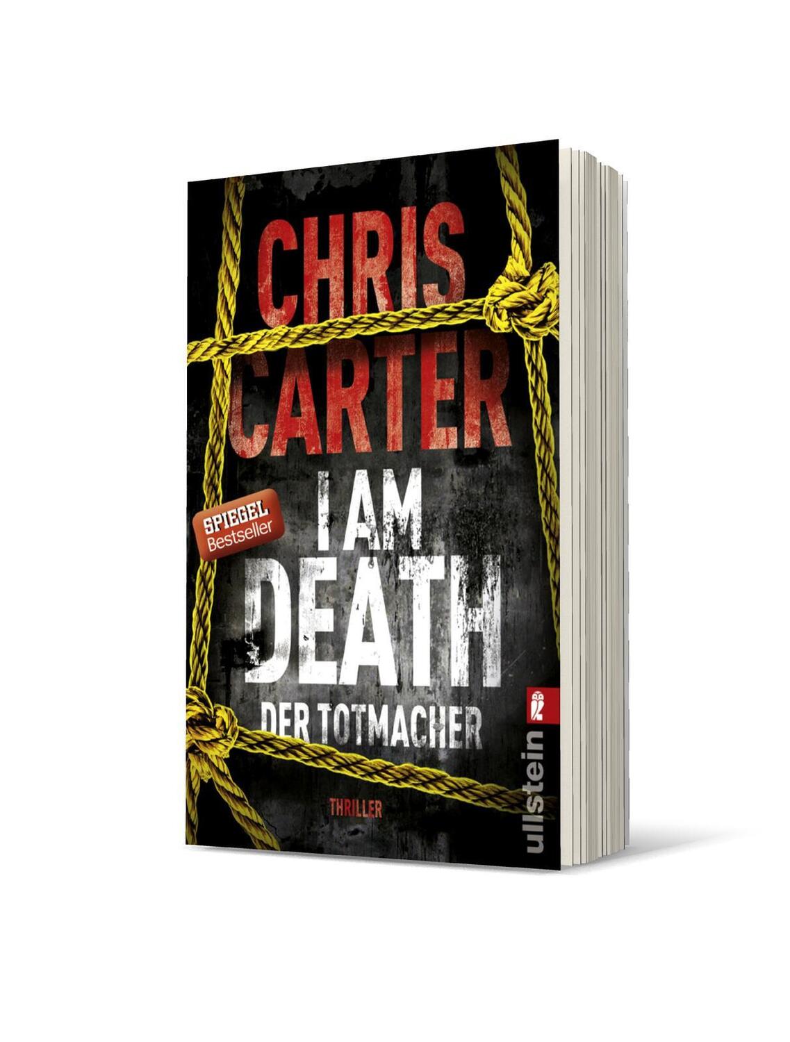 Bild: 9783548287133 | I Am Death. Der Totmacher | Chris Carter | Taschenbuch | 384 S. | 2016