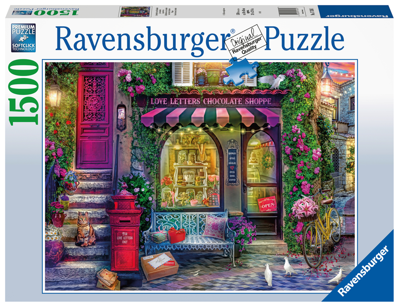 Cover: 4005556171361 | Ravensburger Puzzle - Liebesbriefe und Schokolade - 1500 Teile | Spiel