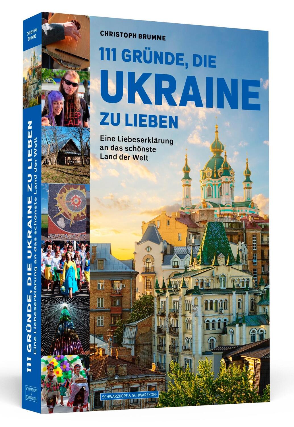 Cover: 9783862657964 | 111 Gründe, die Ukraine zu lieben | Christoph Brumme | Taschenbuch