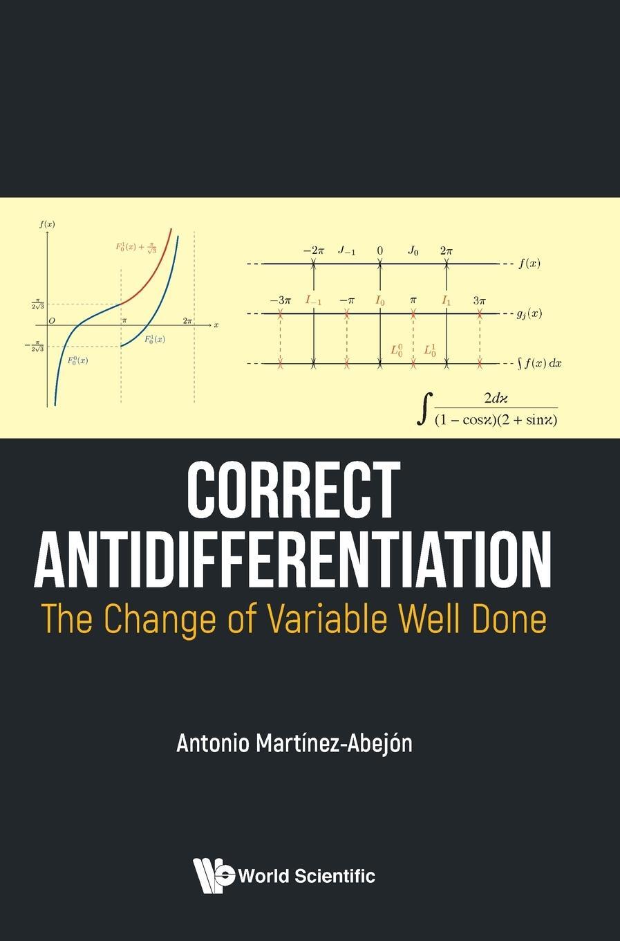 Cover: 9789811227455 | Correct Antidifferentiation | The Change of Variable Well Done | Buch