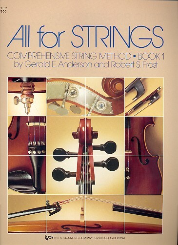 Cover: 9780849732249 | All for Strings Book 1 Cello | Gerald E. Anderson | Broschüre | 1985