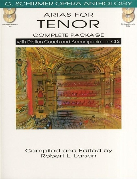 Cover: 9781480328518 | Arias for Tenor: Complete Package [With 4 CDs] | Robert L. Larsen