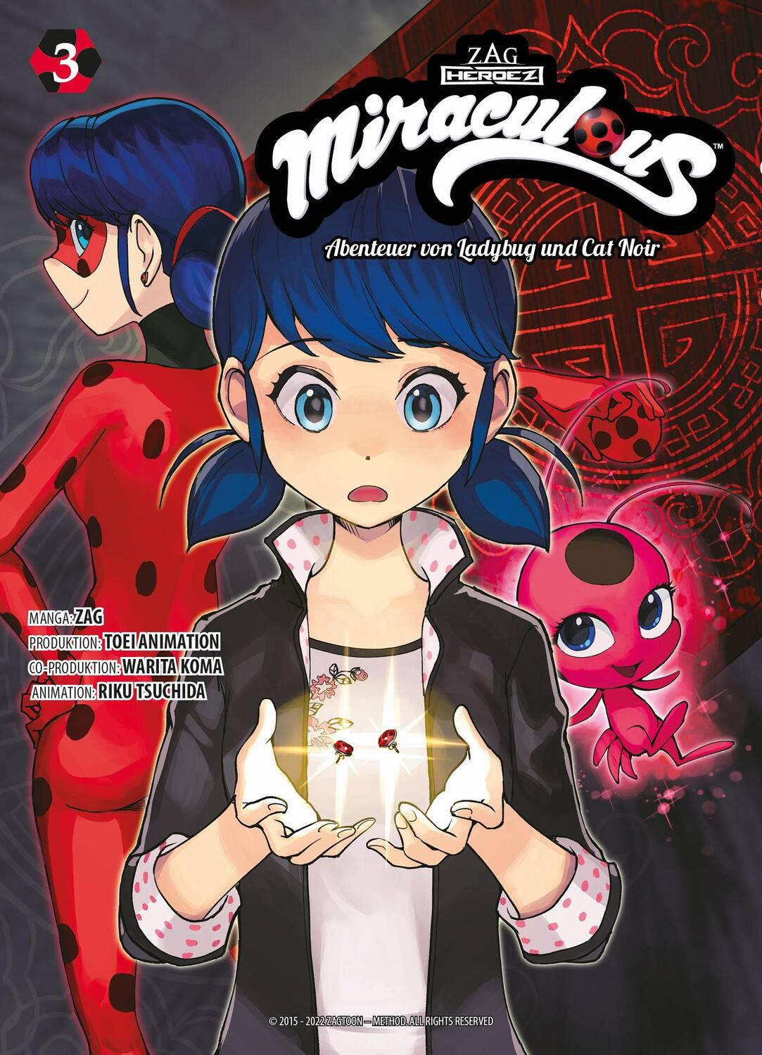 Cover: 9783741634376 | Miraculous - Die Abenteuer von Ladybug und Cat Noir (Manga) 03 | Bd. 3