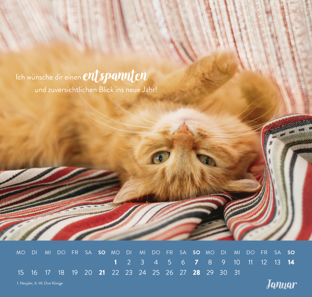 Bild: 4036442010549 | Wandkalender 2024: Einfach mal abhängen | Groh Verlag | Kalender