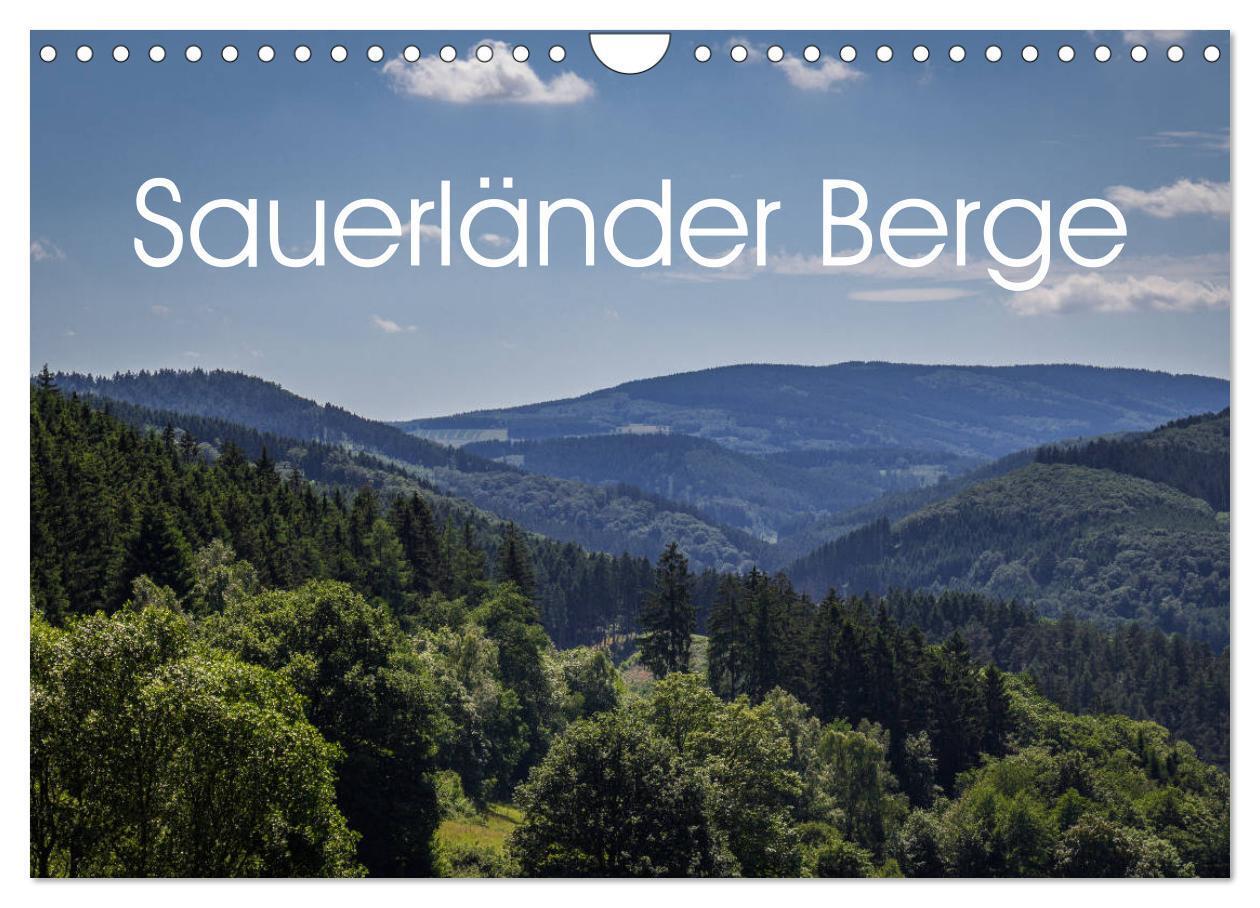 Cover: 9783383188992 | Sauerländer Berge (Wandkalender 2024 DIN A4 quer), CALVENDO...