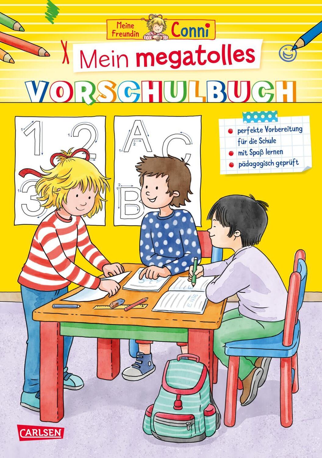 Cover: 9783551191281 | Conni Gelbe Reihe (Beschäftigungsbuch): Mein megatolles Vorschulbuch