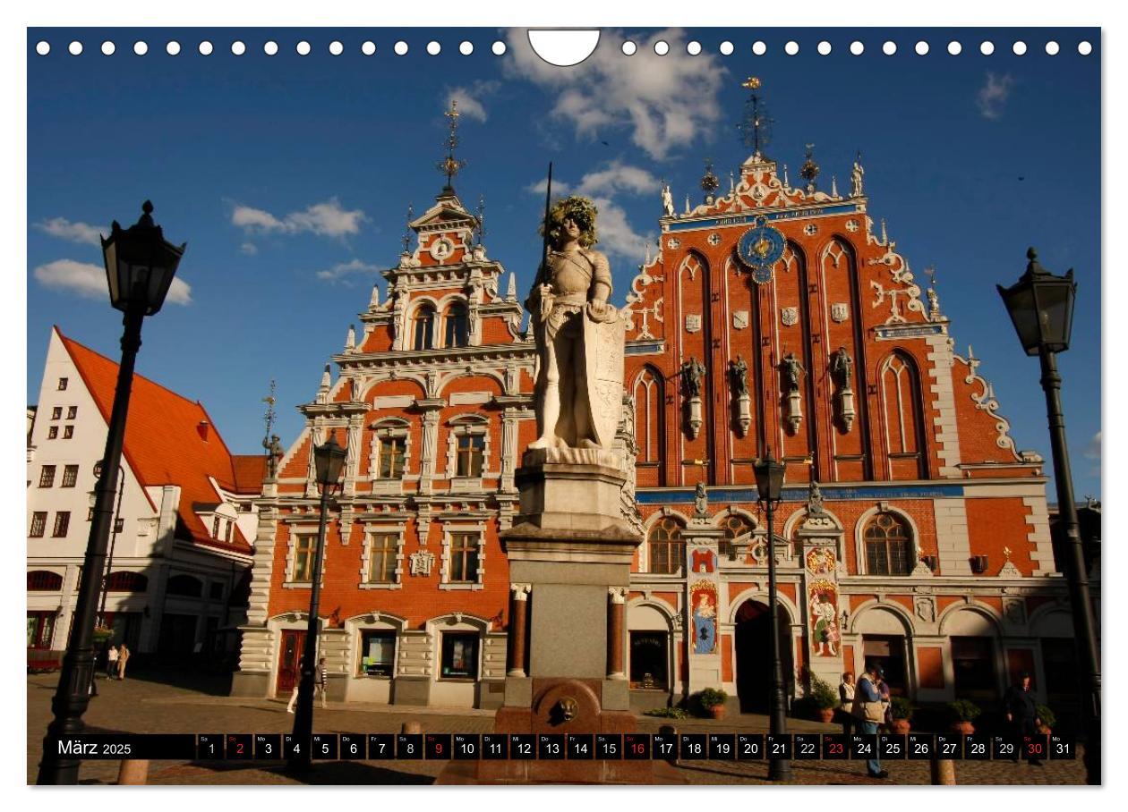 Bild: 9783435730018 | Riga + Jurmala (Wandkalender 2025 DIN A4 quer), CALVENDO...