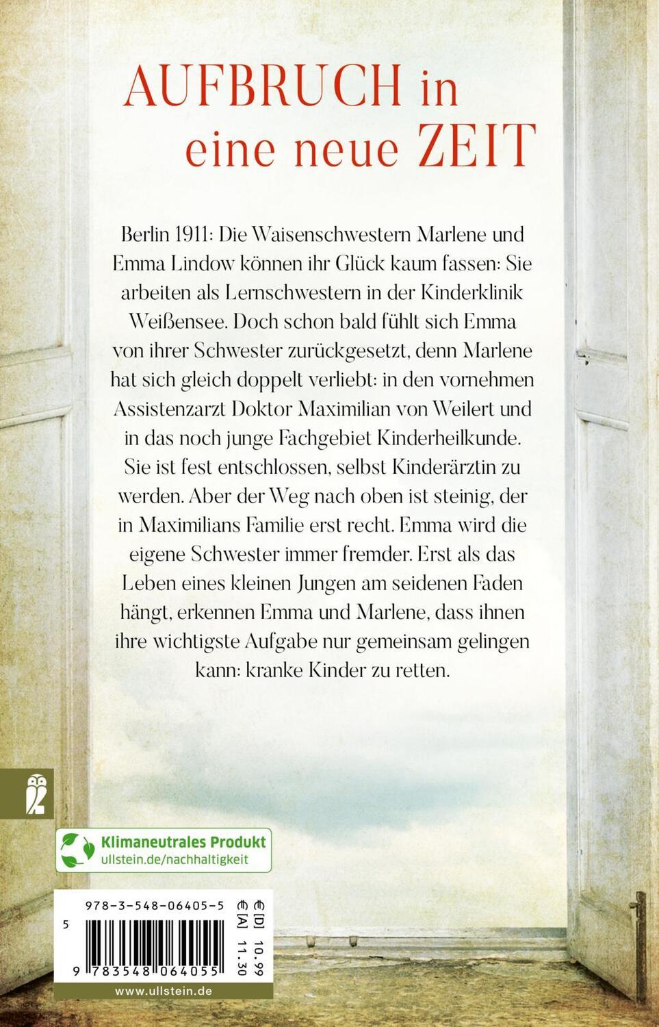 Rückseite: 9783548064055 | Kinderklinik Weißensee - Zeit der Wunder | Antonia Blum | Taschenbuch