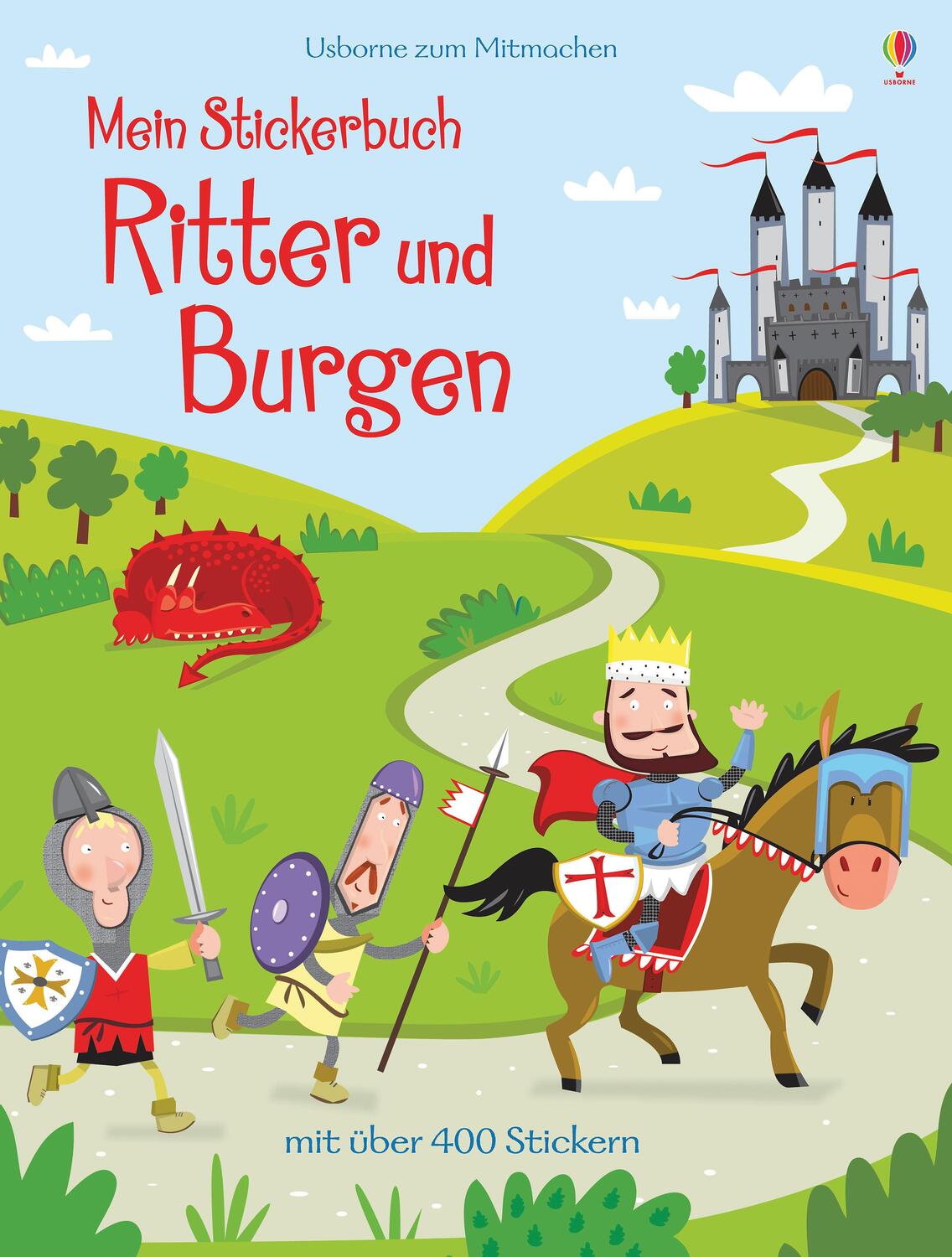 Cover: 9781782326014 | Mein Stickerbuch: Ritter und Burgen | Lucy Bowman | Taschenbuch | 2017