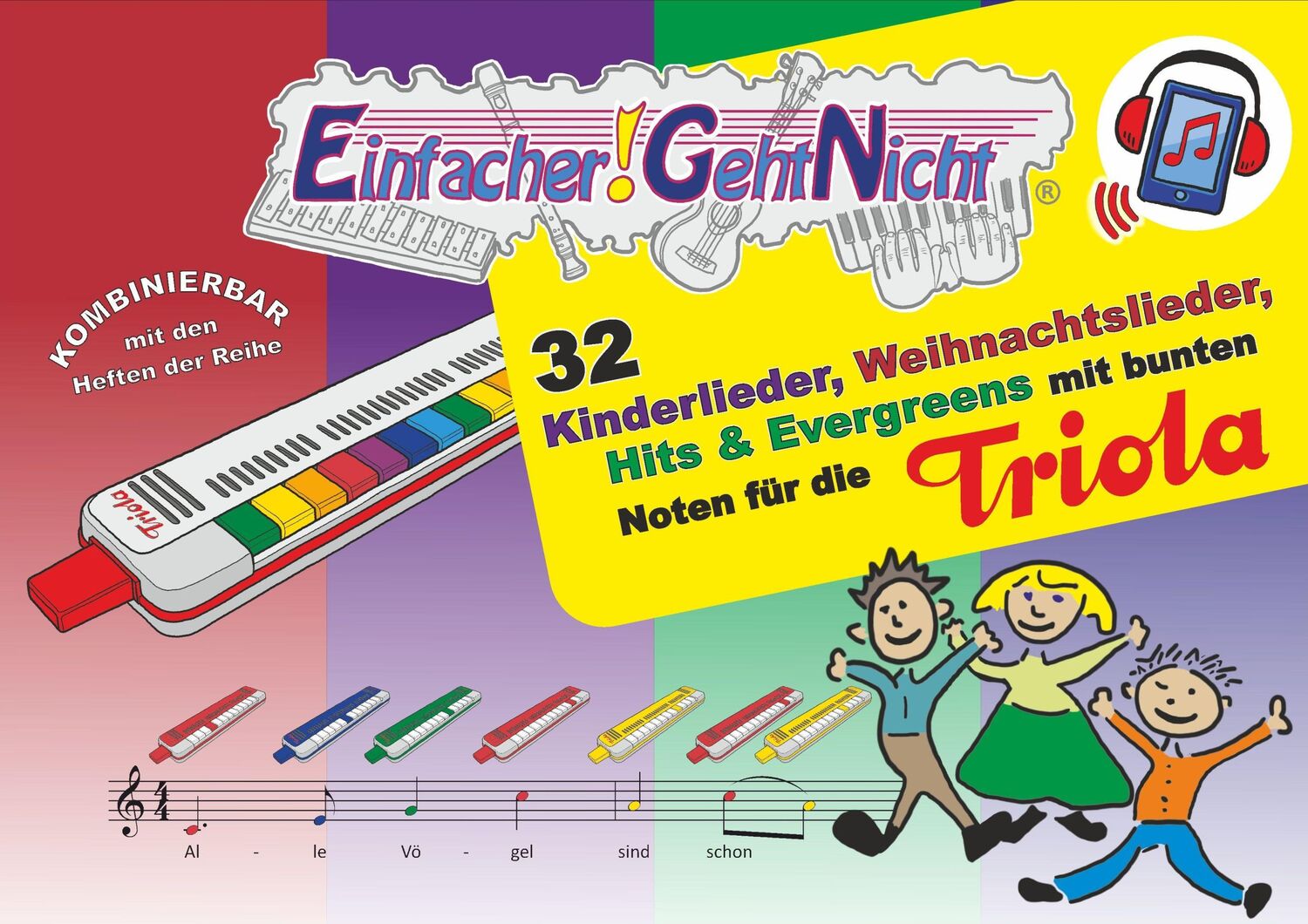 Cover: 9783940533814 | Einfacher!-Geht-Nicht: 32 Kinderlieder, Weihnachtslieder, Hits &amp;...