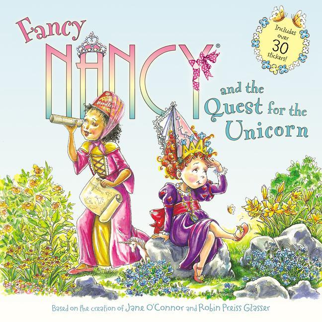 Cover: 9780062377944 | Fancy Nancy and the Quest for the Unicorn | Includes Over 30 Stickers!