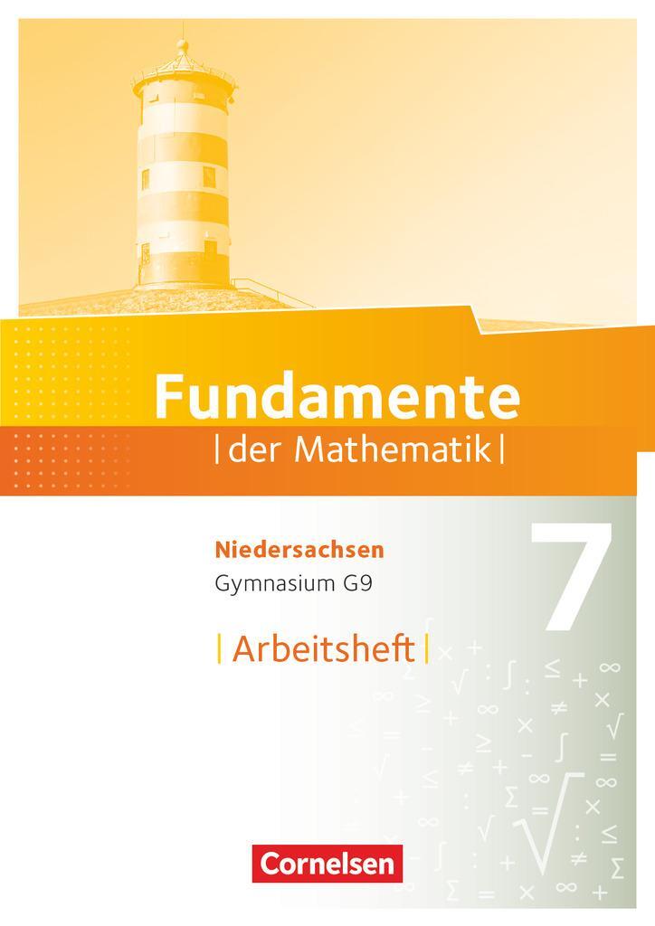 Cover: 9783060080090 | Fundamente der Mathematik 7. Schuljahr. Arbeitsheft mit Lösungen....