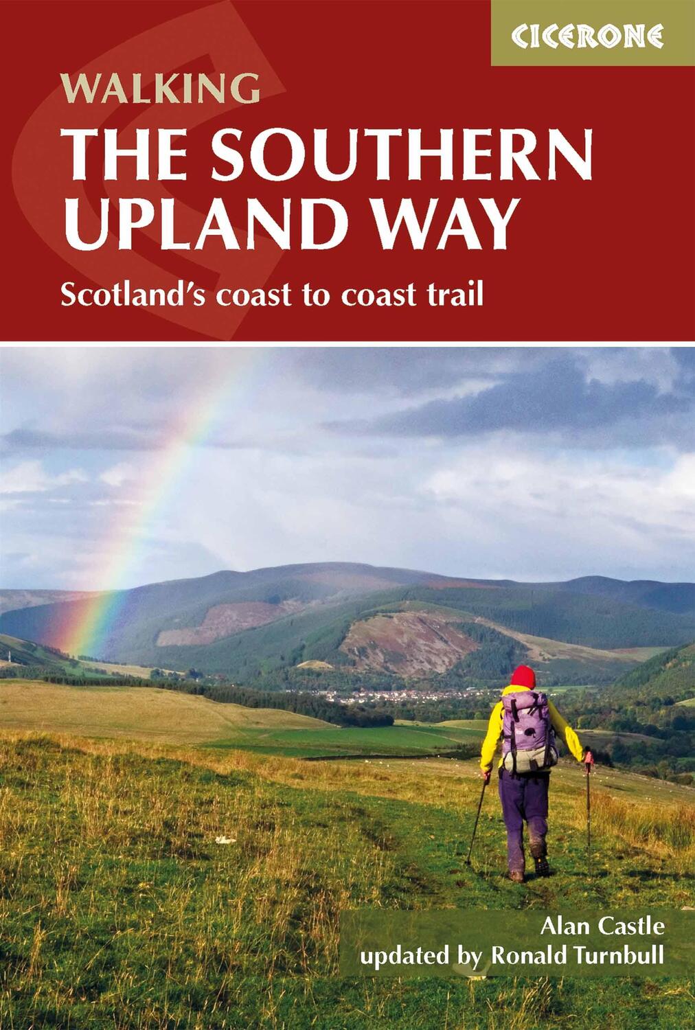 Cover: 9781852849931 | The Southern Upland Way | Scotland's Coast to Coast trail | Castle