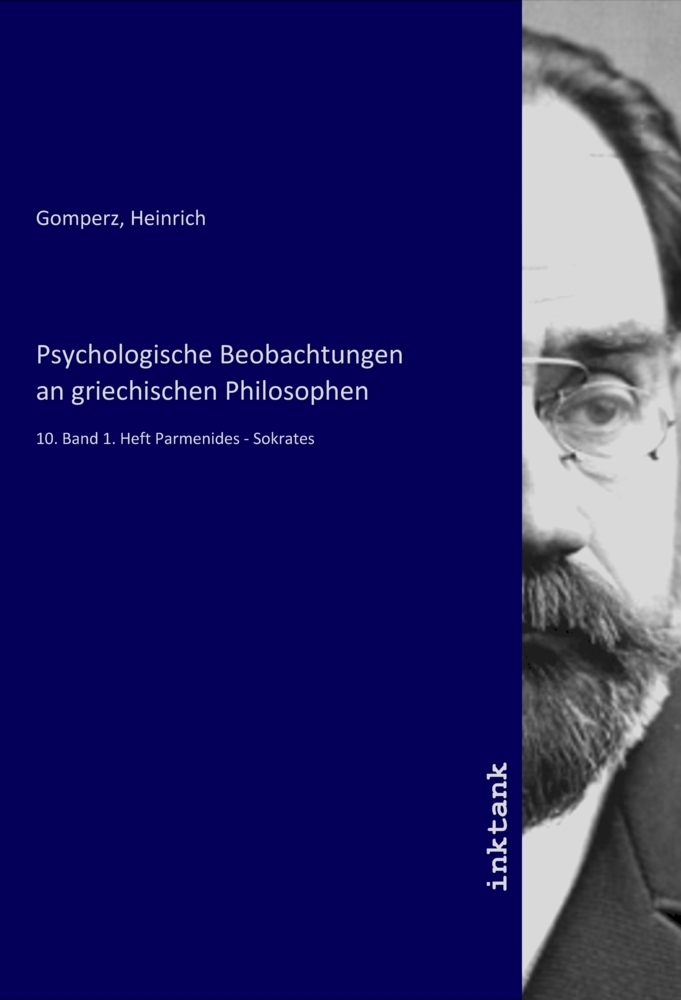 Cover: 9783750953482 | Psychologische Beobachtungen an griechischen Philosophen | Gomperz