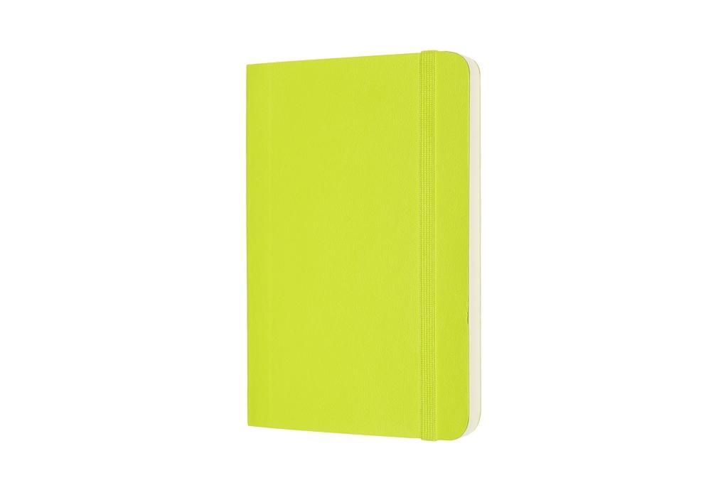 Bild: 8056420850987 | Moleskine Notizbuch Pocket/A6, Blanko, Weicher Einband, Limetten Grün