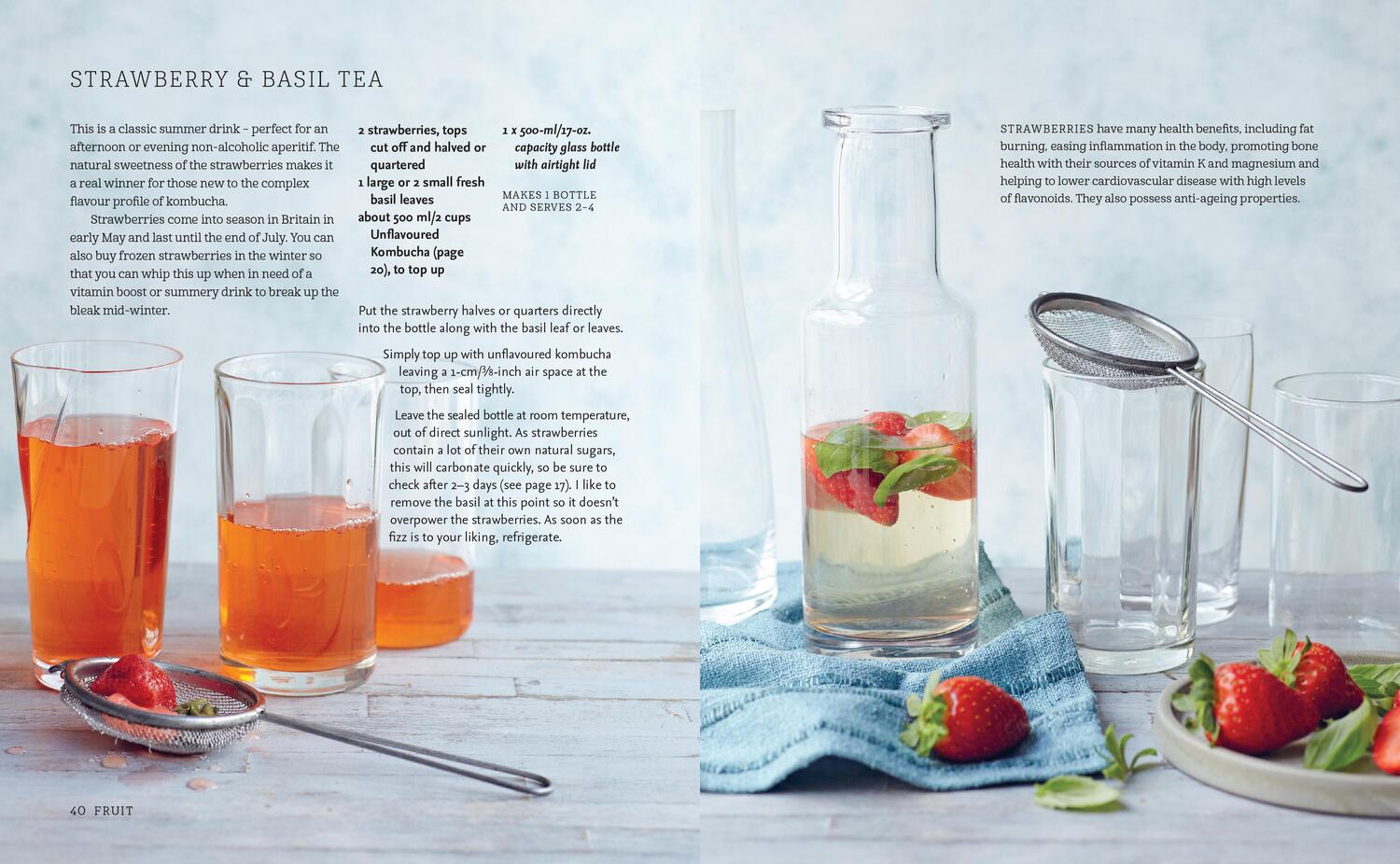 Bild: 9781788794763 | Kombucha | Recipes for naturally fermented tea drinks to make at home