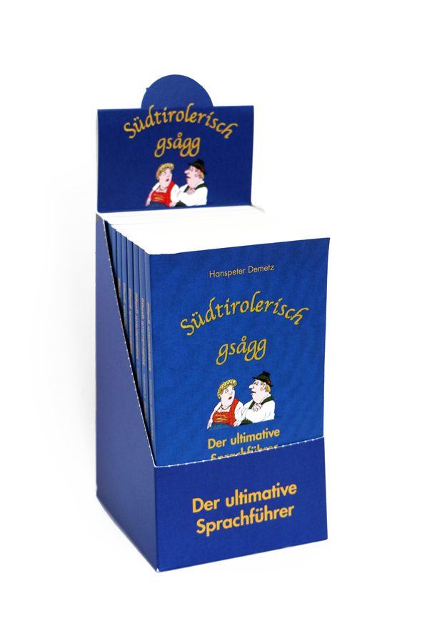 Cover: 9788872835760 | Südtirolerisch gsagg (10er Box) | Der ultimative Sprachführer | Demetz