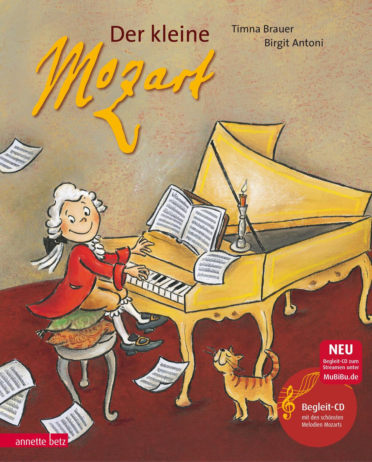 Cover: 9783219112481 | Der kleine Mozart. SuperBuch | Timna Brauer | Buch | Audio-CD | 2006