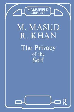 Cover: 9781855751354 | The Privacy of the Self | Masud Khan | Taschenbuch | Englisch | 1996