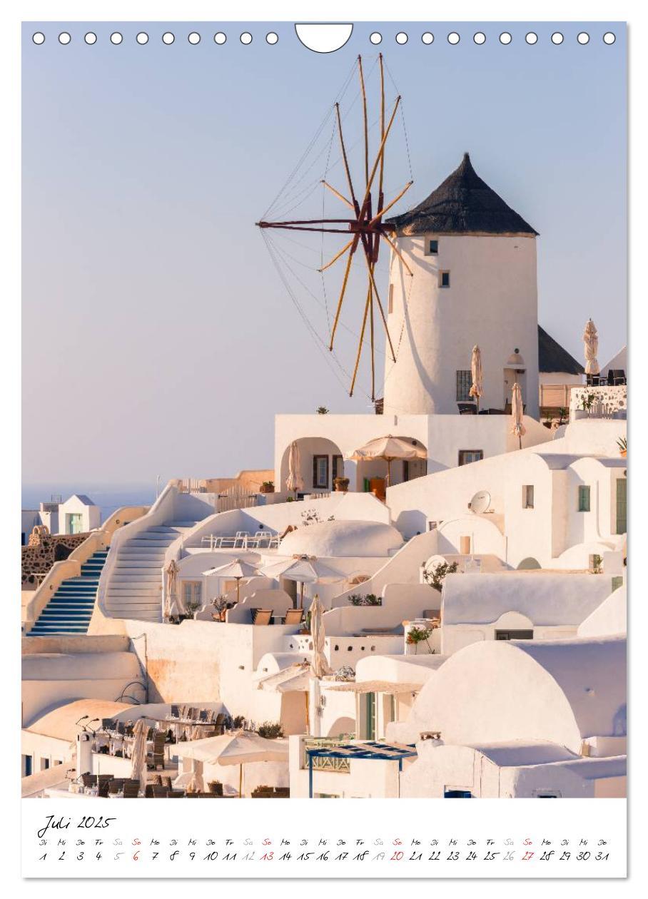 Bild: 9783457053843 | Insel des Lichts - Santorini (Wandkalender 2025 DIN A4 hoch),...