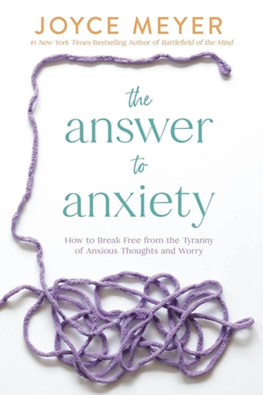 Cover: 9781546029175 | The Answer to Anxiety | Joyce Meyer | Buch | Gebunden | Englisch