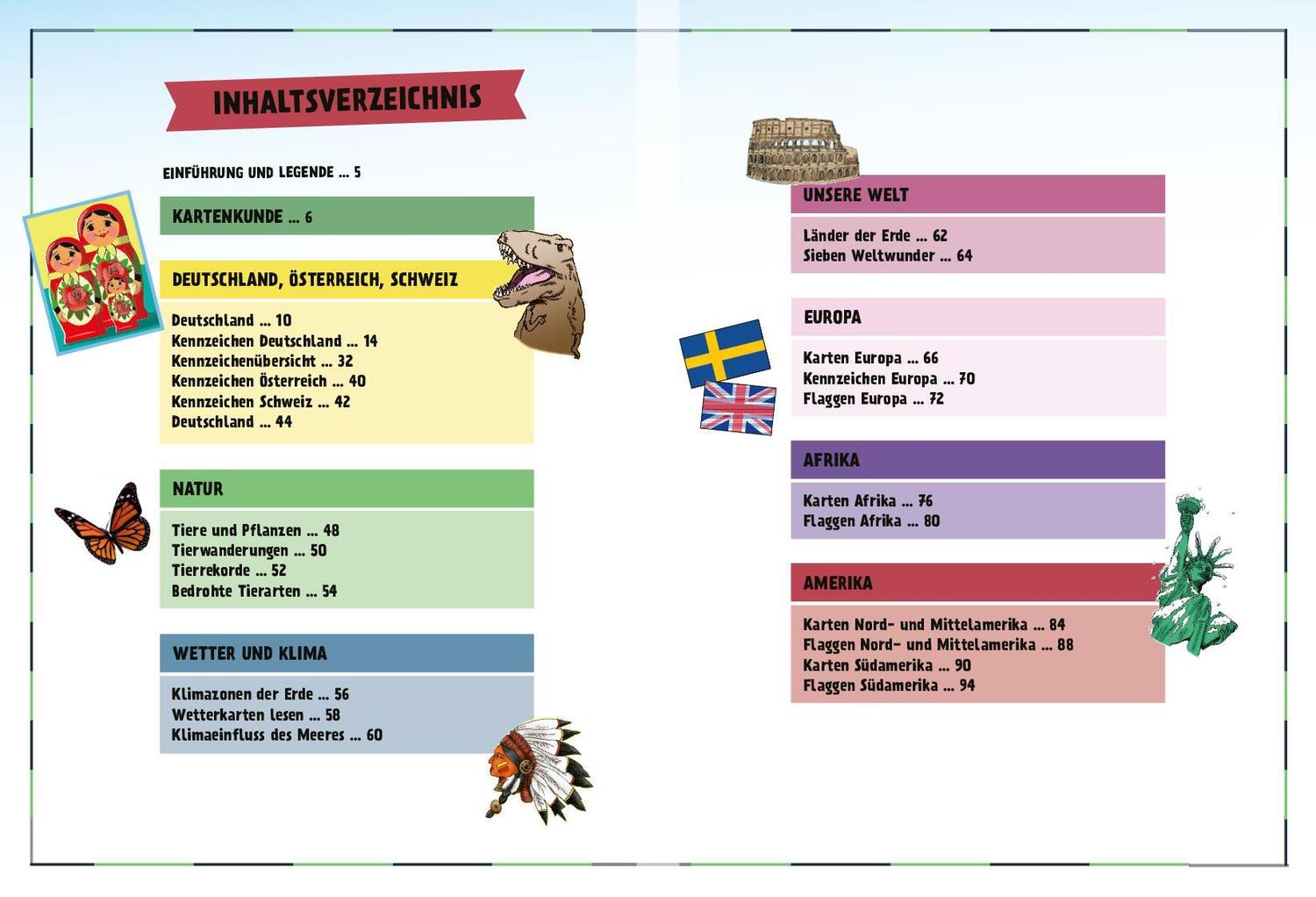 Bild: 9783849940430 | Kinderatlas Deutschland, Europa, die Welt | Verlag | Taschenbuch