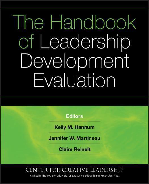 Cover: 9780787982171 | The Handbook of Leadership Development Evaluation | Hannum (u. a.)