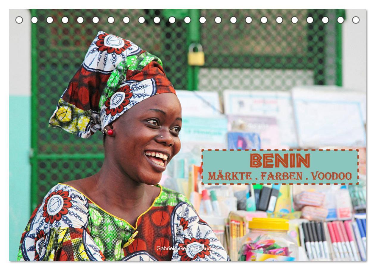 Cover: 9783435230426 | Benin Märkte Farben Voodoo (Tischkalender 2025 DIN A5 quer),...