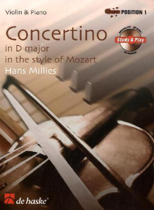 Cover: 9789043130240 | Concertino in D-Dur im Stil von Mozart. Concertino in D major in...